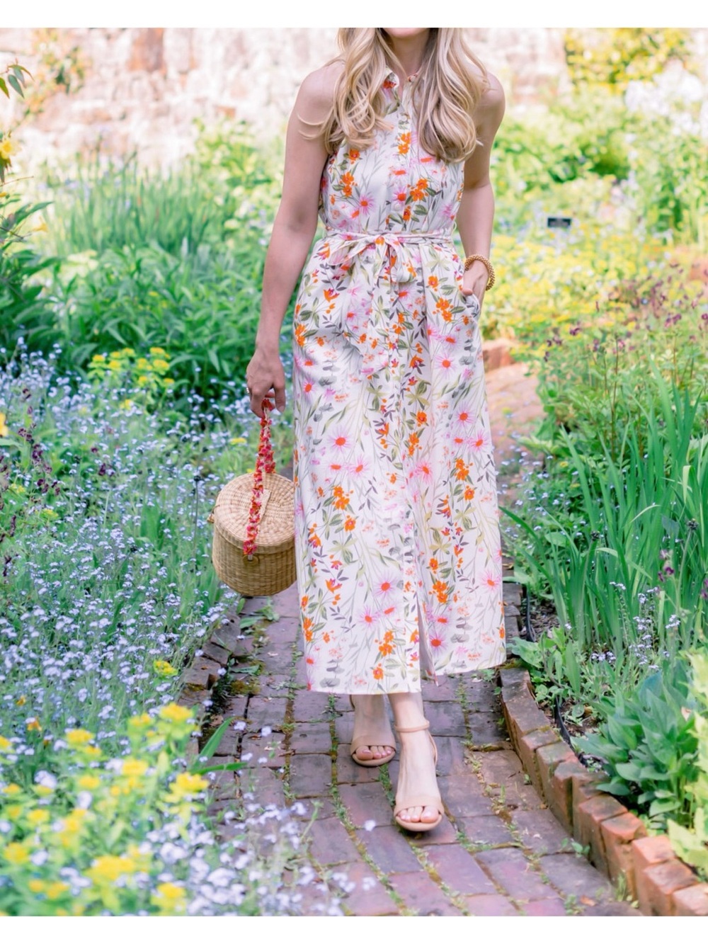 Spartina 449 | Emeline floral button down dress